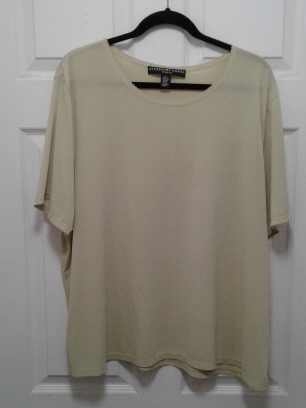 Josephine Chaus Woman Green Tea Blouse  Size 2